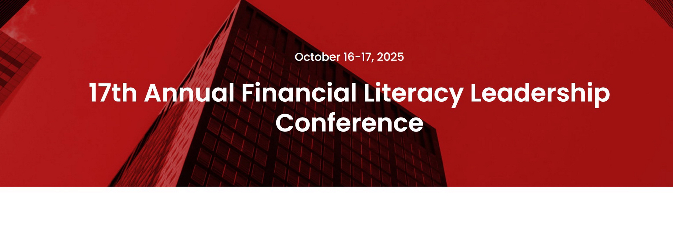 17th Annual Financial Literacy Leadership Conference